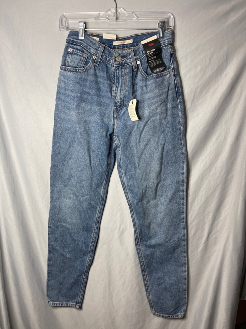 Levi's Light Blue ‘80s High Rise Mom Jeans